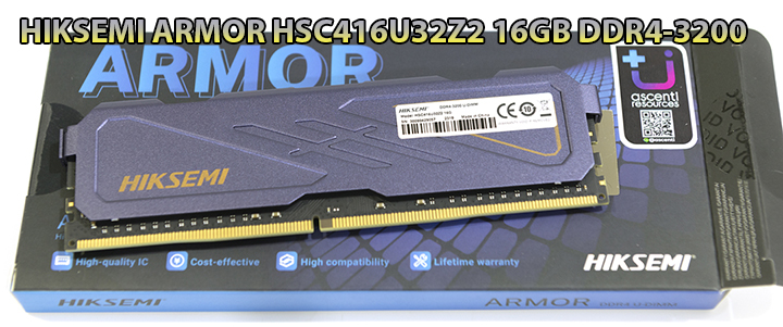 default thumb HIKSEMI ARMOR HSC416U32Z2 16GB DDR4-3200 U-DIMM Review