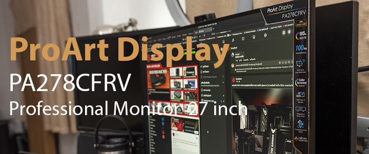 default thumb ASUS ProArt Display PA278CFRV Professional Monitor 27 inch